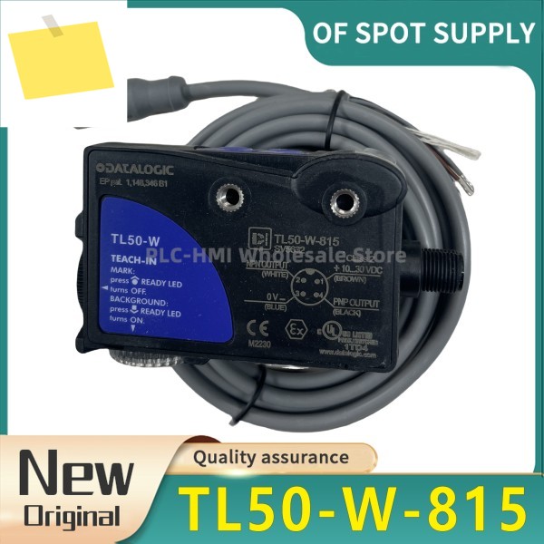 100% 새제품 Datalogic 이탈리아 컬러 코드 센서 TL50-W-815 가방 제조 기계 광전 스위치 제품 이미지