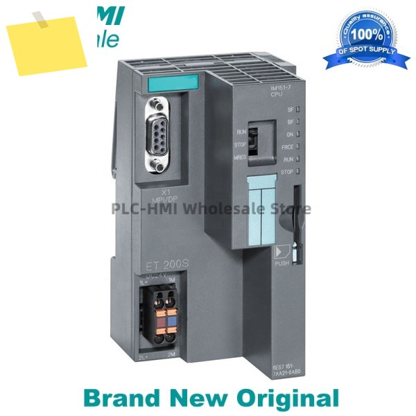 6ES7151-7AA21-0AB0 SIMATIC DP, IM151-7 CPU for ET200S, 128KB 작업 메모리 새 제품 제품 이미지