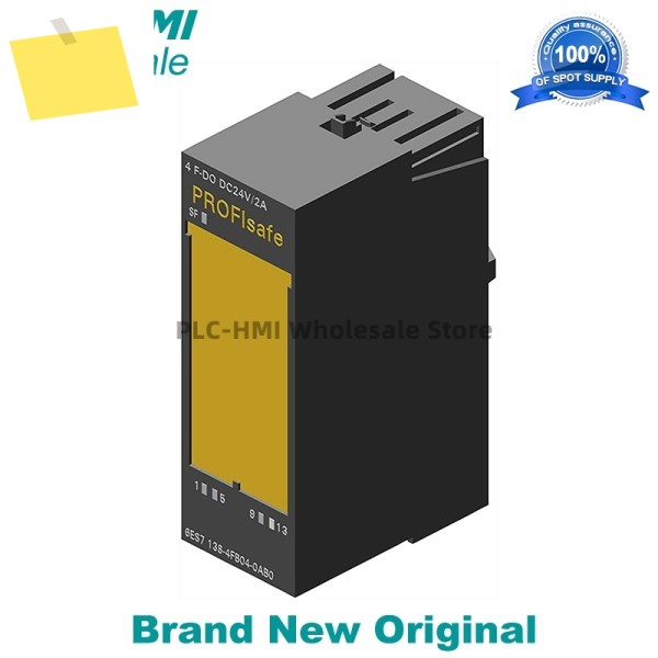 6ES7138-4FB04-0AB0 SIMATIC DP, ET 200S용 전자 모듈, 4 F-DO PROFIsafe 새 제품 제품 이미지