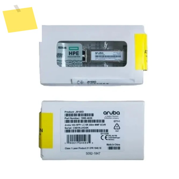 HPE Aruba J4858DJ4859DJ9150DJ9151DJ9152D 기가비트10 광 모듈 제품 이미지