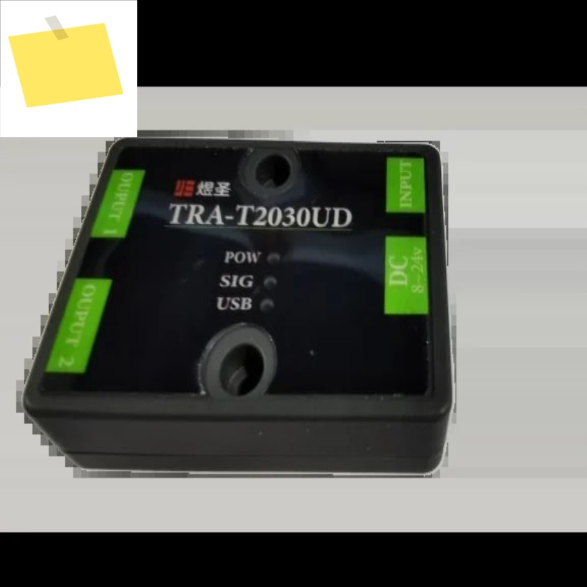 TRA-T2030UD는 다중 인터페이스를 통해 데이터 전송을 지원합니다. TRA 송신기는 외부에서 공급할 수 제품 이미지