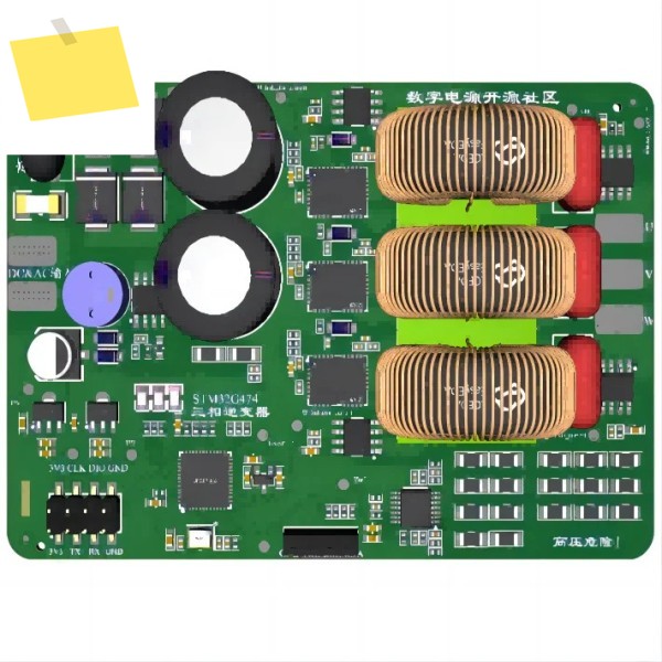 50Hz~ 삼상 인버터 SVPWM 좌표 변환 Dq 축 PI 폐쇄 루프 STM32 디지털 전력 개발 보드 제품 이미지