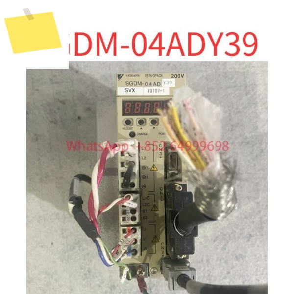 중고 SGDM-04ADY39 Yaskawa 서보 드라이버 400W 테스트 OK 제품 이미지