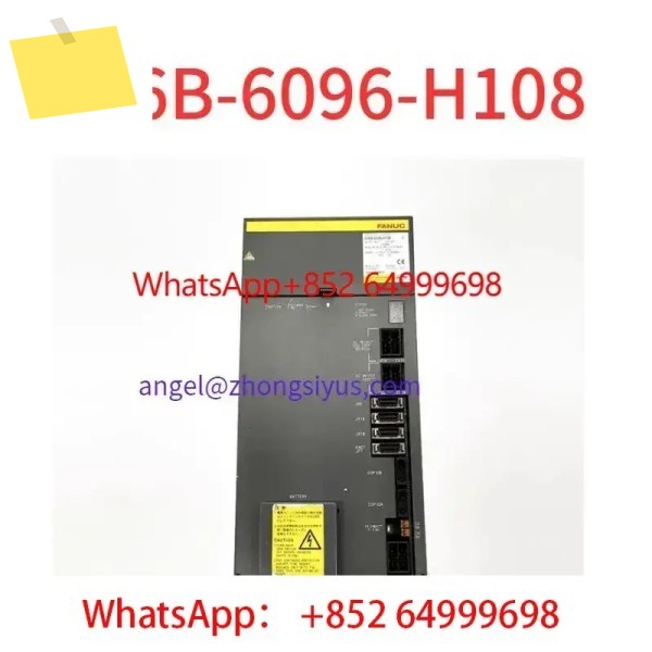 A06B-6096-H108 Fanuc 서보 드라이브는 CNC 시스템 기계에 대해 테스트를 거쳤으며 정상입니다. 제품 이미지