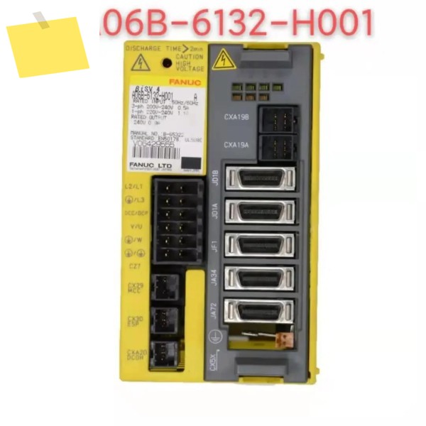중고 Fanuc 서보 드라이브 A06B-6132-H001 CNC 기계용 증폭기 모듈 제품 이미지