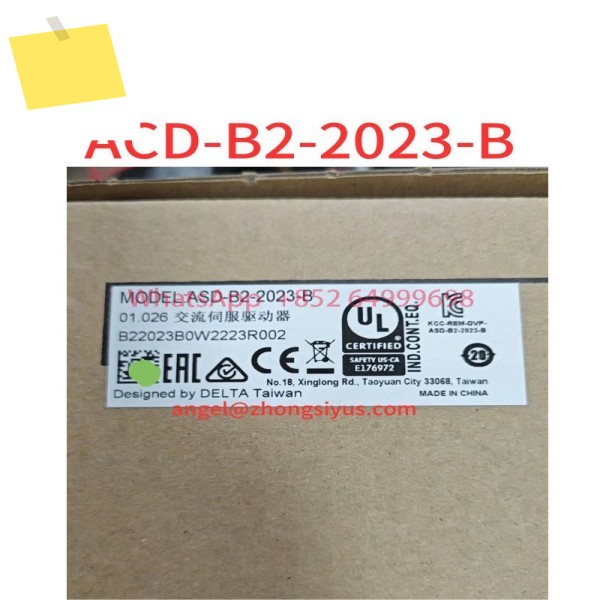 신품 AC 서보 드라이브, ACD-B2-2023-B 제품 이미지