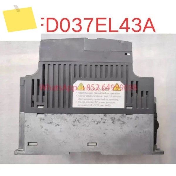 중고 VFD037EL43A 3.7KW 인버터는 테스트를 거쳤으며 신속하게 되었습니다. 제품 이미지
