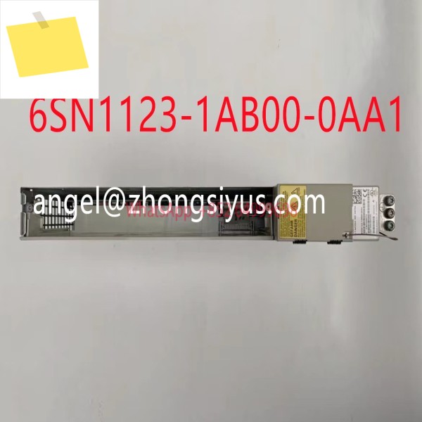 6SN1123-1AB00-0AA1 SIMODRIVE 611 전원 모듈, 2축, 15A 1AB00 0AA1 제품 이미지