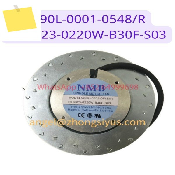 A90L-0001-0548R RT6323-0220W-B30F-S03 신품 스핀들 팬 제품 이미지