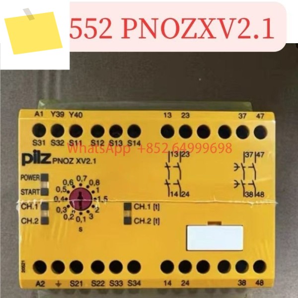 774552 PNOZXV2.1 안전 릴레이 신품 원본 제품 이미지