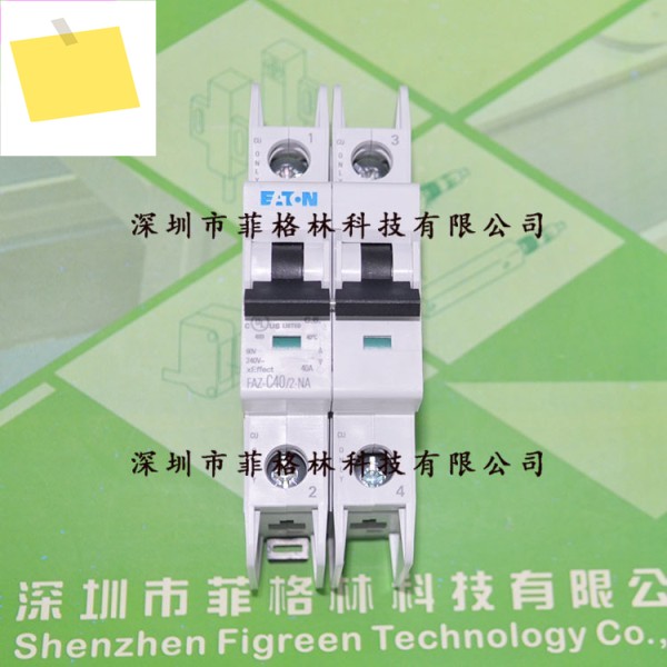 실물사진 FAZ-C402-NA American Eaton ETNMuller 소형 회로 차단기 제품 이미지