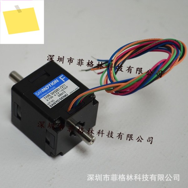 실물사진 SH5281-7211 일본 SANYO 산요 5상 스테퍼 모터, 선물 제품 이미지