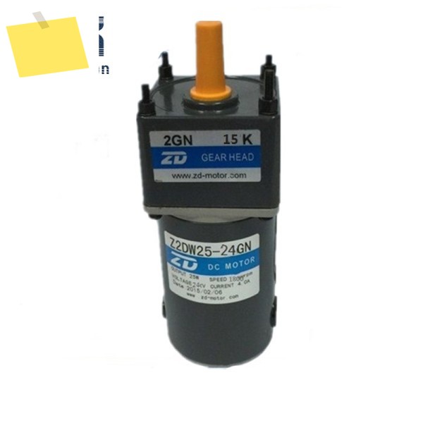 ZD DC 모터 Z2DW25-24GN-30S, 기어 헤드, 25W, 24V, 2GN, 150K 제품 이미지