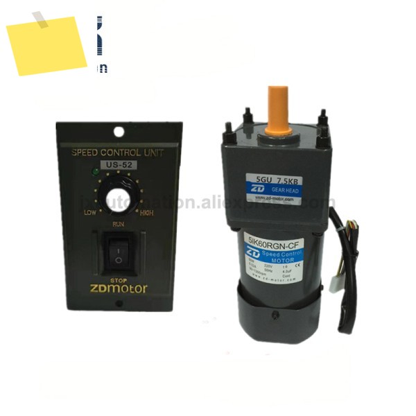 ZD 마이크로 AC 기어 모터, US60W 거버너 포함, 40W, 220V, 5IK40RGN-C-5GN7.5K 제품 이미지