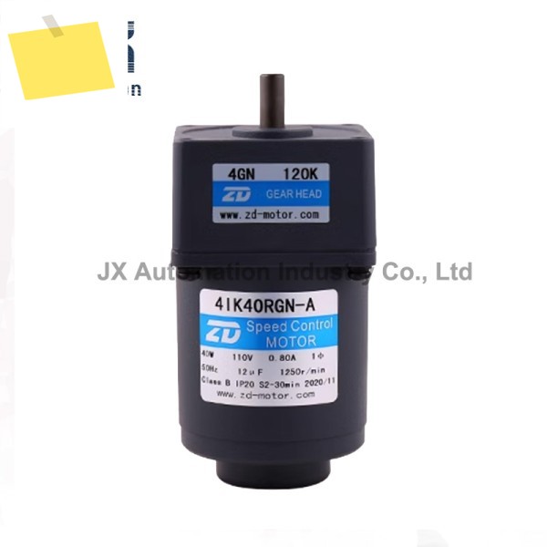 ZD AC 속도 모터, 컨트롤러 포함, 40W, 110V, 4IK40RGN-A, 4GN120K 제품 이미지