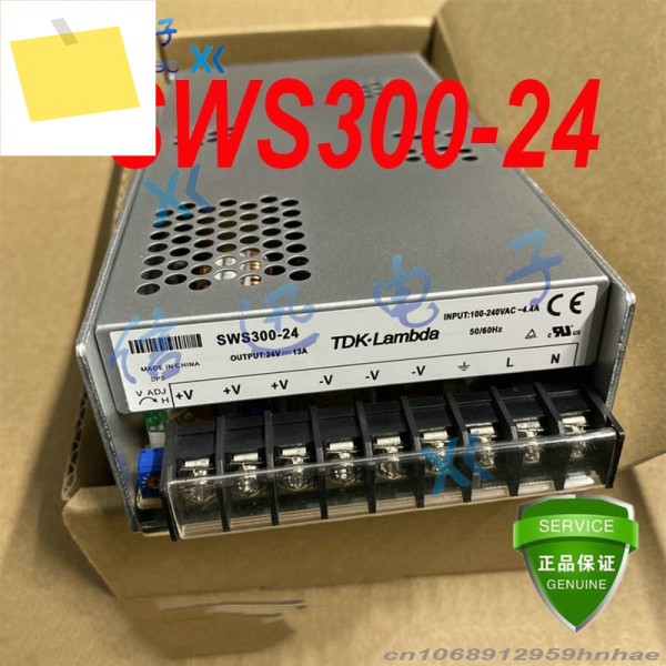 100% 새 TDK-LAMBDA AC100-240V 13A 24V 300W 전원 공급 장치 SWS300-24 1개 제품 이미지