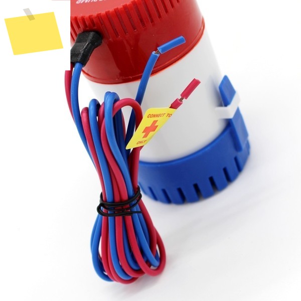 100W 12V 미니 보트 빌지 펌프 수중 카약 배수구 물 전기 BRBP-1100GPH 볼트 정원 세척 제품 이미지