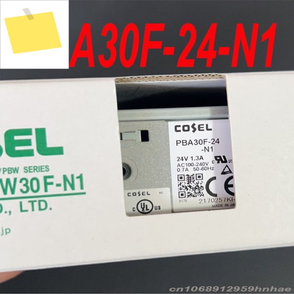 100% 새 Cosel AC100-240V 24V 30W 전원 공급 장치 PBA30F-24-N1 1개 제품 이미지