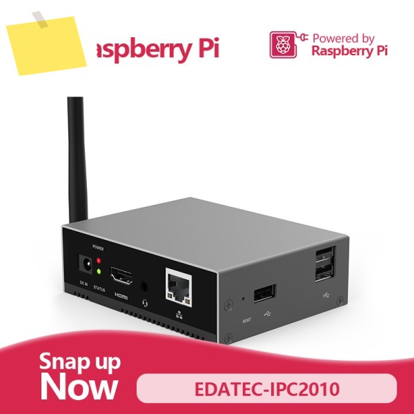 Broadcom 라즈베리 파이 CM4 기반 ED-IPC2010, 4 코어 Cortex A72 1.5Ghz 비트 CPU, 최대 8GB RAM, BCM2711 제품 이미지