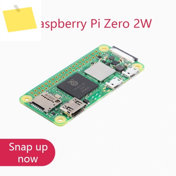 Raspberry Pi Zero 2W 1GHz 쿼드 코어 64비트 Arm Cortex-A53 CPU 512MB SDRAM Bluetooth BLE&WiFi 0 헤더 케이스 키트 포 제품 이미지