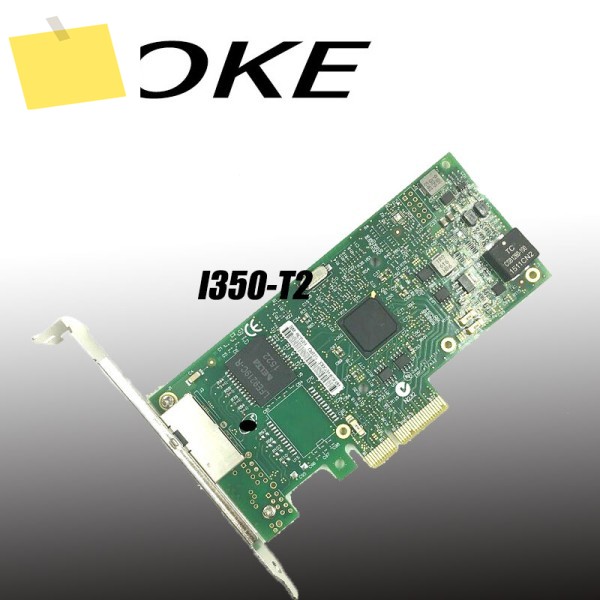 I350-T2 듀얼 포트 기가비트 PCI-E 네트워크 서버 어댑터 1000M 제품 이미지