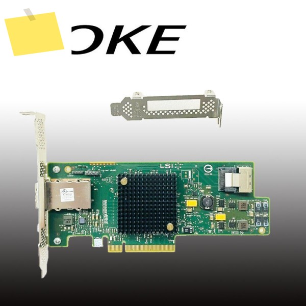 ZFS FreeNAS unRAID용 LSI 9207-4i4e SAS HBA, 6Gbps PCI-E 3.0 P20 IT 모드 제품 이미지