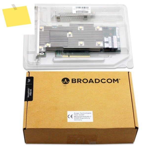 Broadcom-MegaROM 9460-8i 05-50011-02 2 GB 캐시, x SFF-8643, PCIe 3.1x8, Gbs, SAS, NVMe, 0, 1, 5, 6, 50 제품 이미지