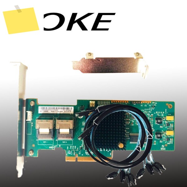 LSI 9223-8i 6Gbps SAS HBA FW:P20 IT 모드 ZFS FreeNAS unRAID 2 SFF 제품 이미지