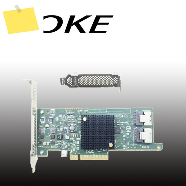 LSI 9217-8I 6Gbs SAS PCI-E 3.0 HBA FW: ZFS FreeNAS unRAID용 P20 IT 모드 제품 이미지