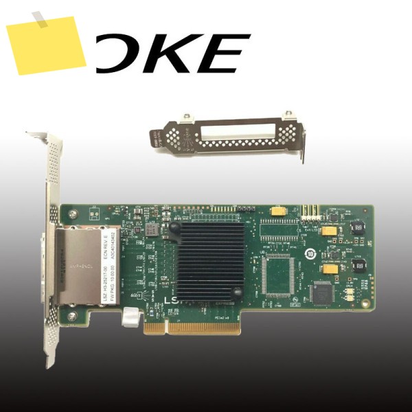 LSI 9200-8e 6Gbps 8 레인 외부 SAS HBA IT 모드 ZFS FreeNAS unRAID NoROM 제품 이미지