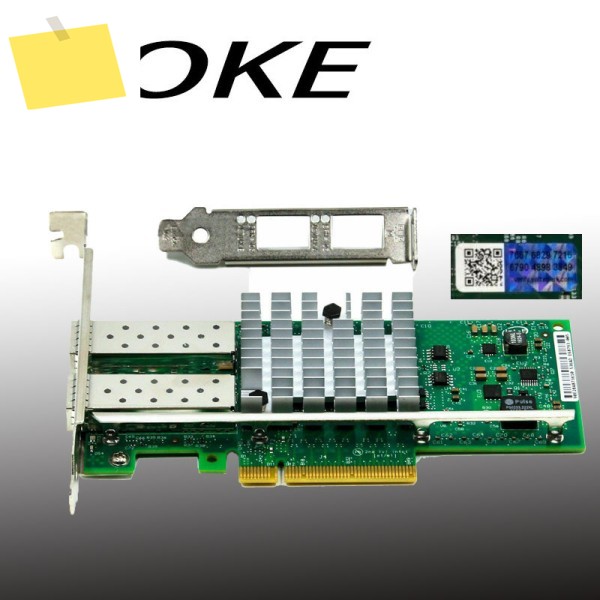 정품 인텔 X520-DA2 E10G42BTDA 10Gb 듀얼 포트 이더넷 서버 어댑터 제품 이미지