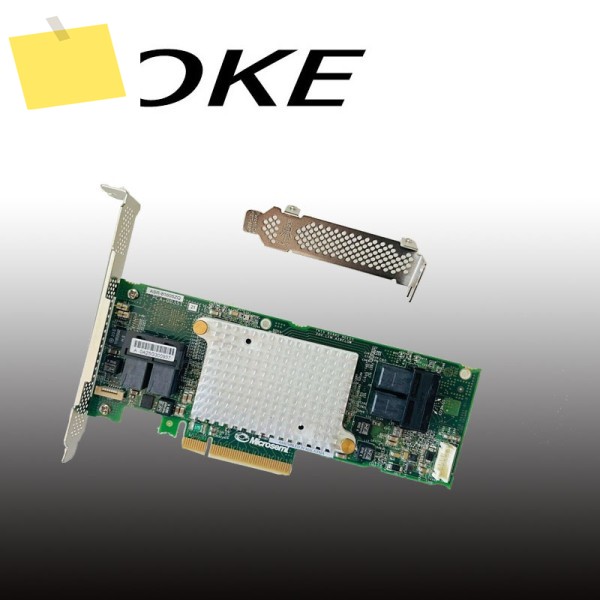 Adaptec ASR-81605ZQ 12G SAS 16포트 캐시 PCIe x8 RAID 컨트롤러 제품 이미지