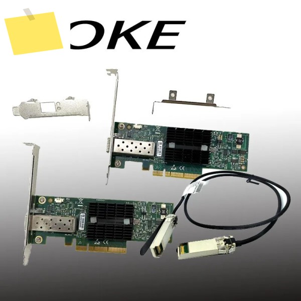 2개 중 1개 묶음 MNPA19-XTR 10GB Mellanox ConnectX-2 1m SFP+ 케이블 네트워크 카드 제품 이미지