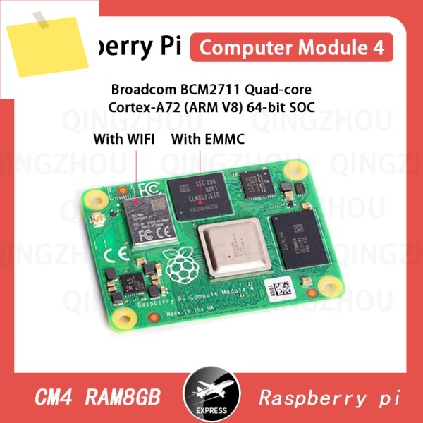 오리지널 라즈베리 파이 CM4 RAM, 8GB EMMC CM4108000 제품 이미지
