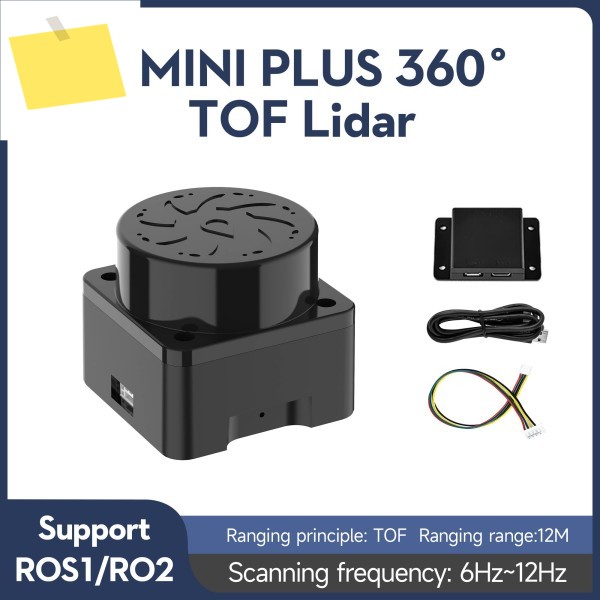 Yahboom T-MINI-Plus TOF Lidar 범위 센서 모듈 로봇 매핑 내비게이션 장애물 회피 공학을 위한 고속 측정 제품 이미지