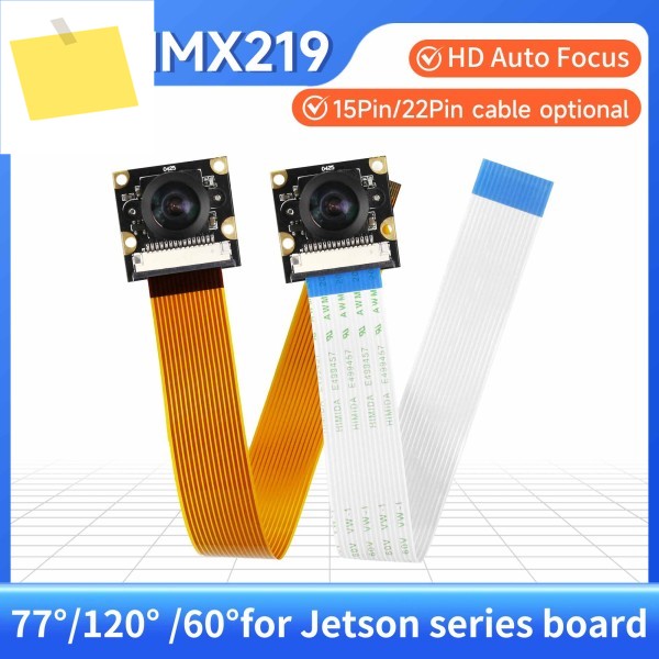 Jetson IMX219 카메라 모듈 8MP CSI 인터페이스 NANOXavier NXTX2 Orin NANO NX 호환 가능 제품 이미지