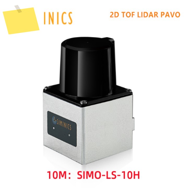 화면 대화형 멀티 터치 로봇 내비게이션 장애물 회피 SIMINICS 10m 2D TOF PAVO LiDAR 센서 레이저 스캐너 제품 이미지