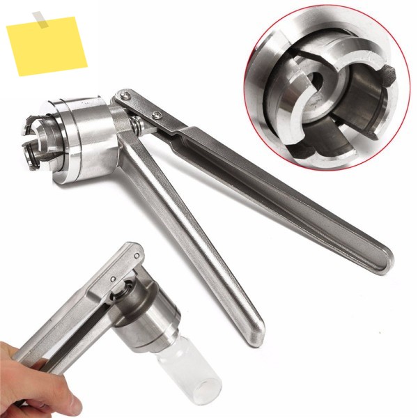 스테인레스 스틸 수동 압착 도구, 작은 병 씰링 기계, 캡핑 13mm, 1 개 제품 이미지