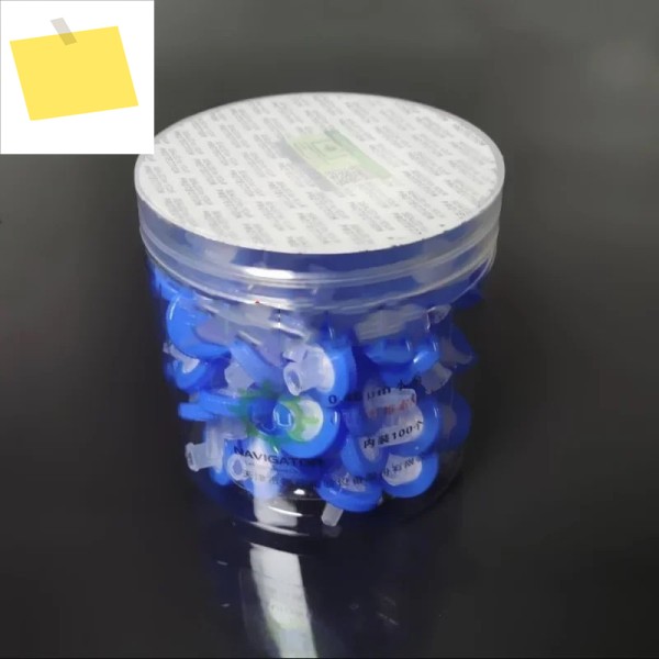 DXY 100pcs 일회용 PTFE MCE 바늘 필터 0.22um 주사기 13mm 25mm 제품 이미지