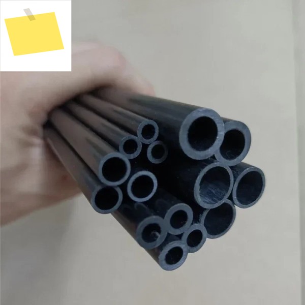 검은 유리 섬유 중공 막대 10Pcs 3mm 절연 제품 이미지