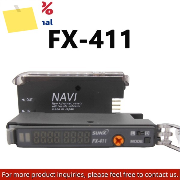 신품 오리지널 FX-411 디지털 광섬유 증폭기 센서 더 많은 제품에 대해 문의하실 수 있습니다 제품 이미지