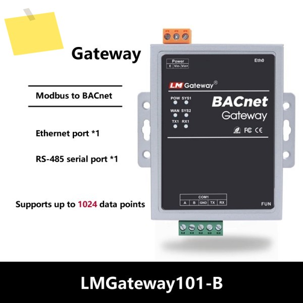 BACnet 게이트웨이 Modbus, OPCUA, PLC,Mbus - IPMSTP 프로토콜 데이터 수집 제품 이미지