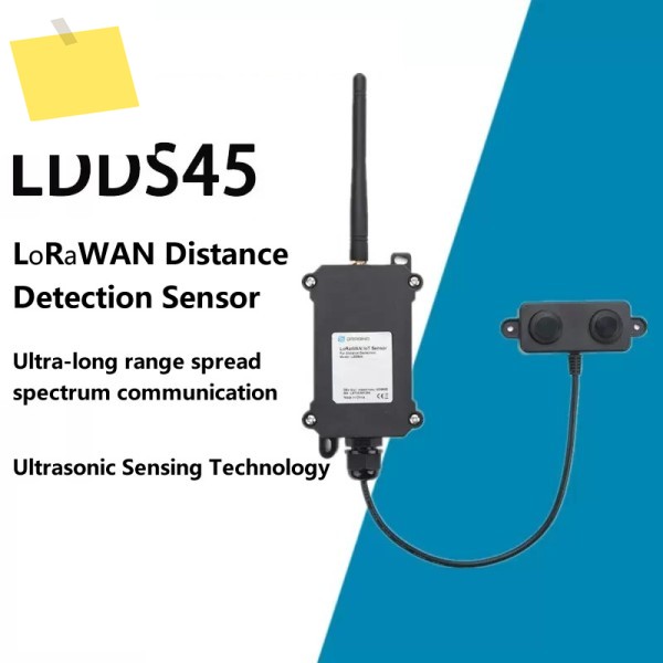 LoRaWAN 거리 감지 센서, 사물 인터넷 솔루션, 8500 mA Li-SOCI2 배터리, LDDS45 제품 이미지