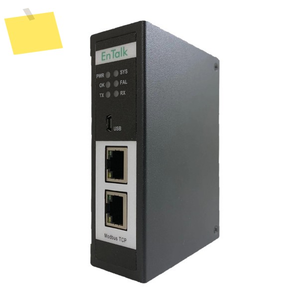 Modbus TCP 서버-CANopen 마스터 게이트웨이 모듈 10 클라이언트는 126개의 CAN 슬레이브 스테이션을 지원합니다. 제품 이미지