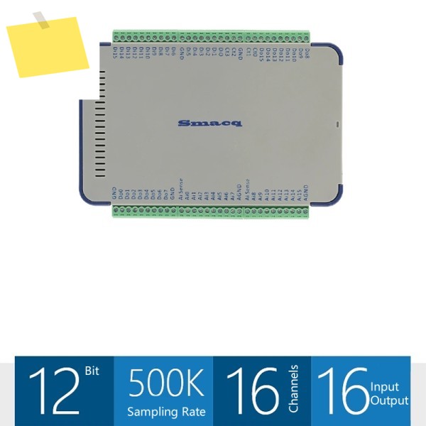 USB1252A 데이터 수집 카드 LabVIEW 고속 12비트 16채널 8차동 입력 500k 샘플링 모듈 제품 이미지