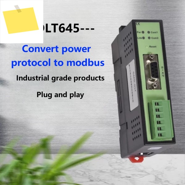 Modbus Tcp 프로토콜 변환기 게이트웨이 모듈에 전력 DLT 645 수집하는 전기 미터 제품 이미지