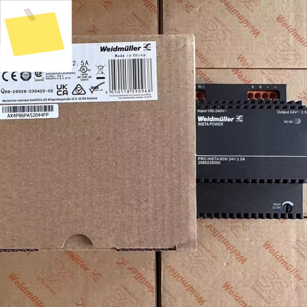 PRO INSTA 전원 공급 장치, 주문 번호 2580230000, 새 버전, 60W, 24V, 2.5A 제품 이미지