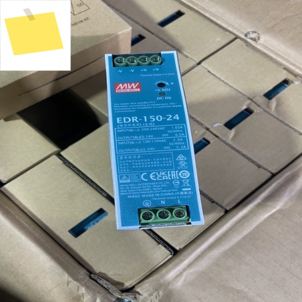 정품 산업용 제어 전원 공급 장치 EDR-150-24, 150W24V6.5A 제품 이미지