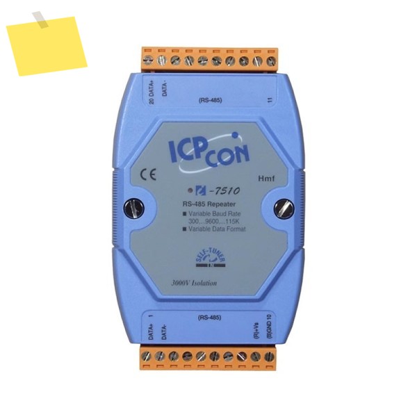 I-7510 RS-485 릴레이 모듈 3000 VDC 절연 보호 출력 자동 변환 전송 속도 115200 bps 제품 이미지