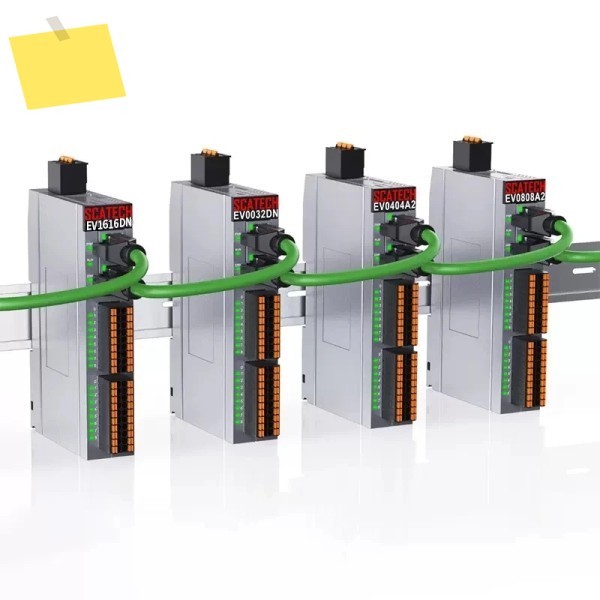 IO 모듈 산업용 이더넷 버스 슬레이브 스테이션 Ethercat 분산 디지털 아날로그 수량을 원격으로 확장합니다 제품 이미지